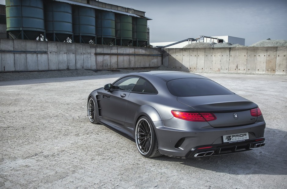Przypakowana S-klasa Coupe od Prior-Design