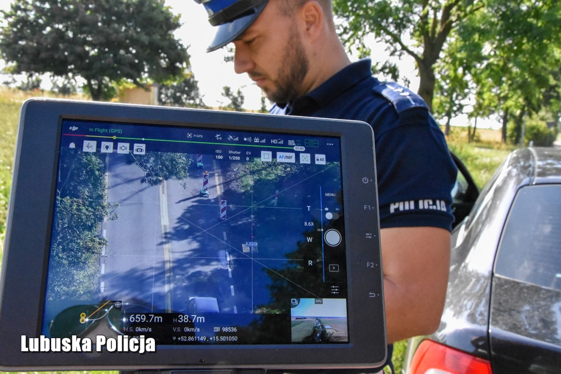 Policjanci kontrolowali okolice obwodnicy. Mandaty sypały się "z nieba"