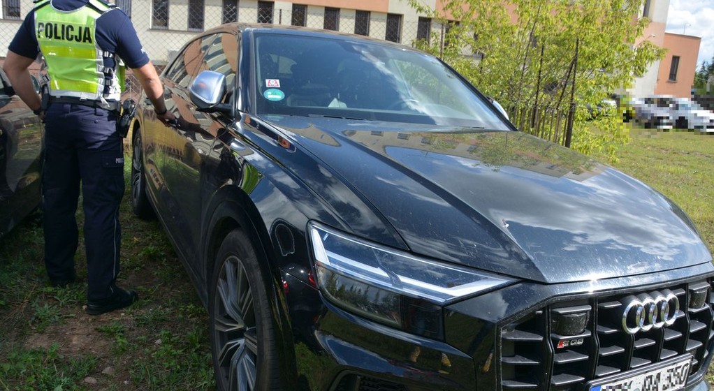 Samochód został skradziony w Niemczech i miał trafić na Litwę