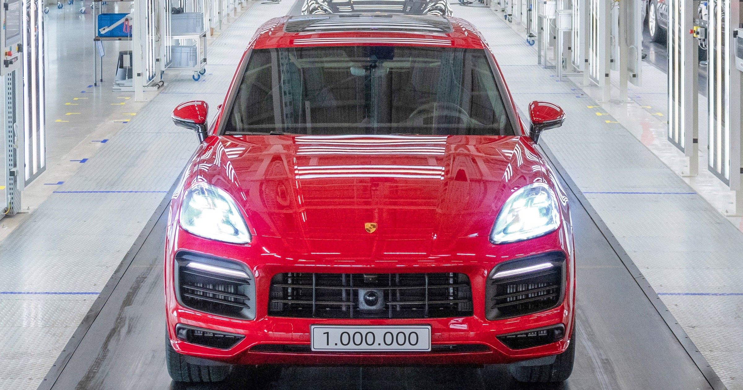 Milionowy egzemplarz Porsche Cayenne'a