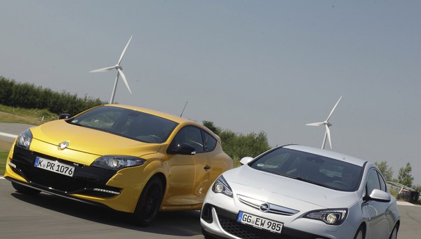 Opel Astra OPC kontra Renault Megane RS: kipią testosteronem