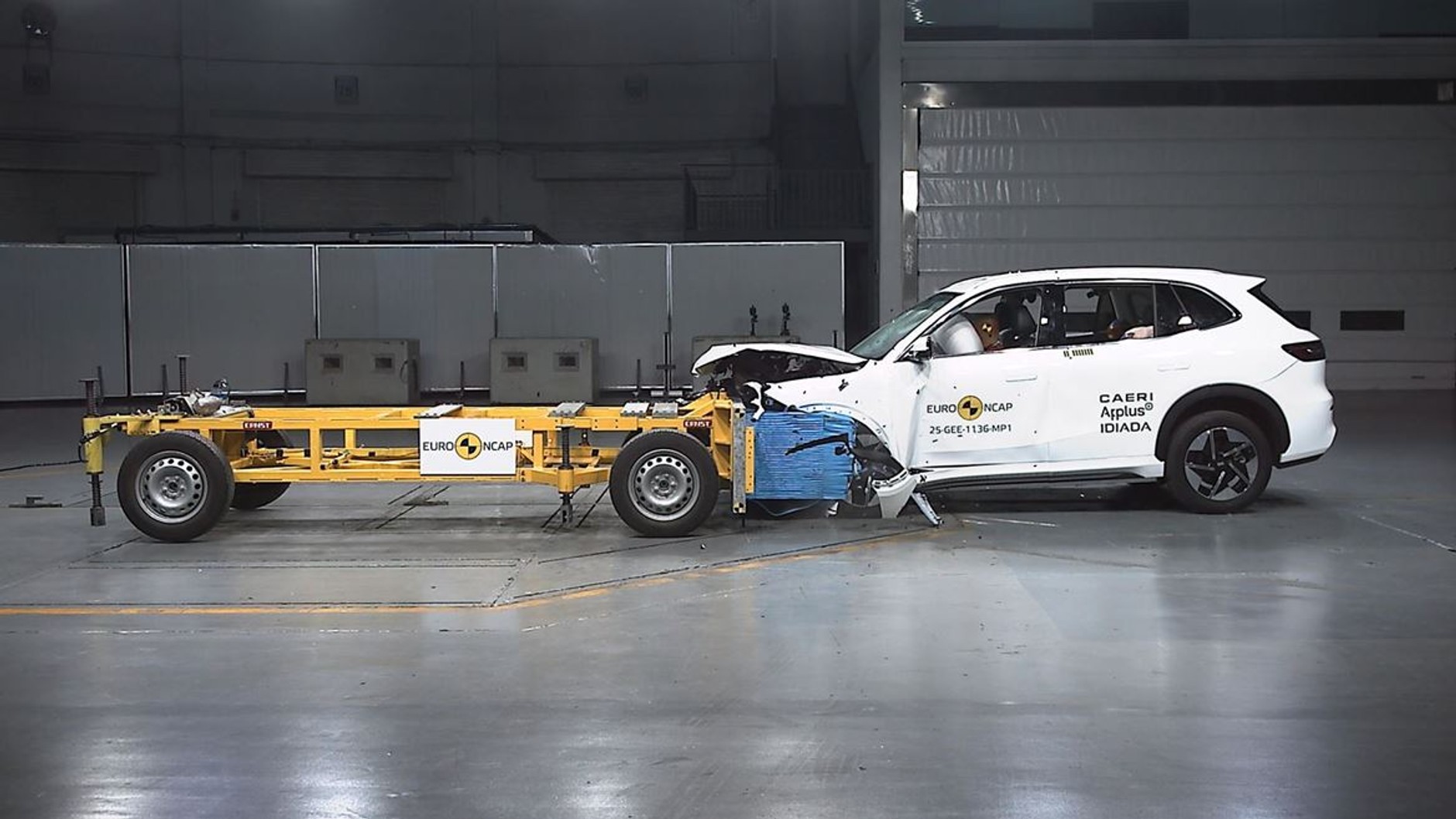 Crash test: Geely EX5 (2025)