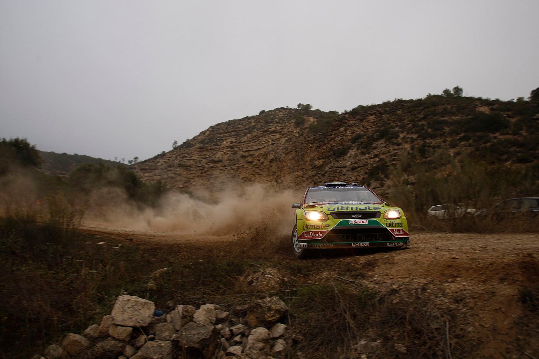 Rajd Hiszpanii 2010: ponownie Loeb i trzy Citroëny na pudle (galeria Rallyworld©Willy Weyens)