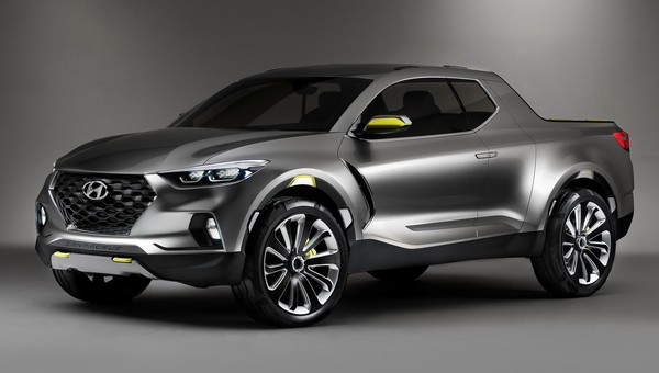 Hyundai Santa Cruz Pikap w produkcji