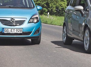 Ford B-max kontra Opel Meriva: miejskie vany dla rodziny