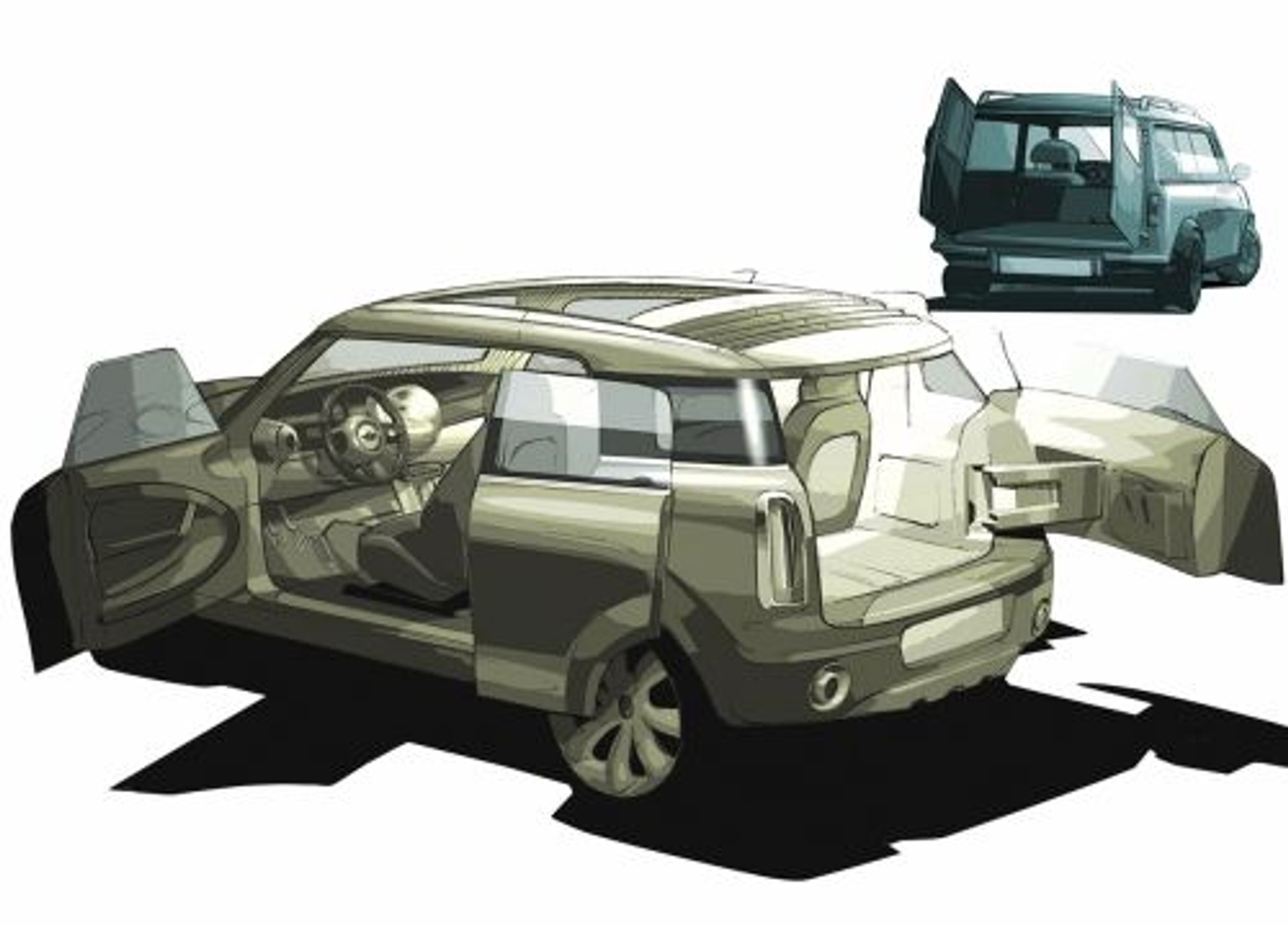 Potrzebujesz mini terenówki? Może Mini Crossover!