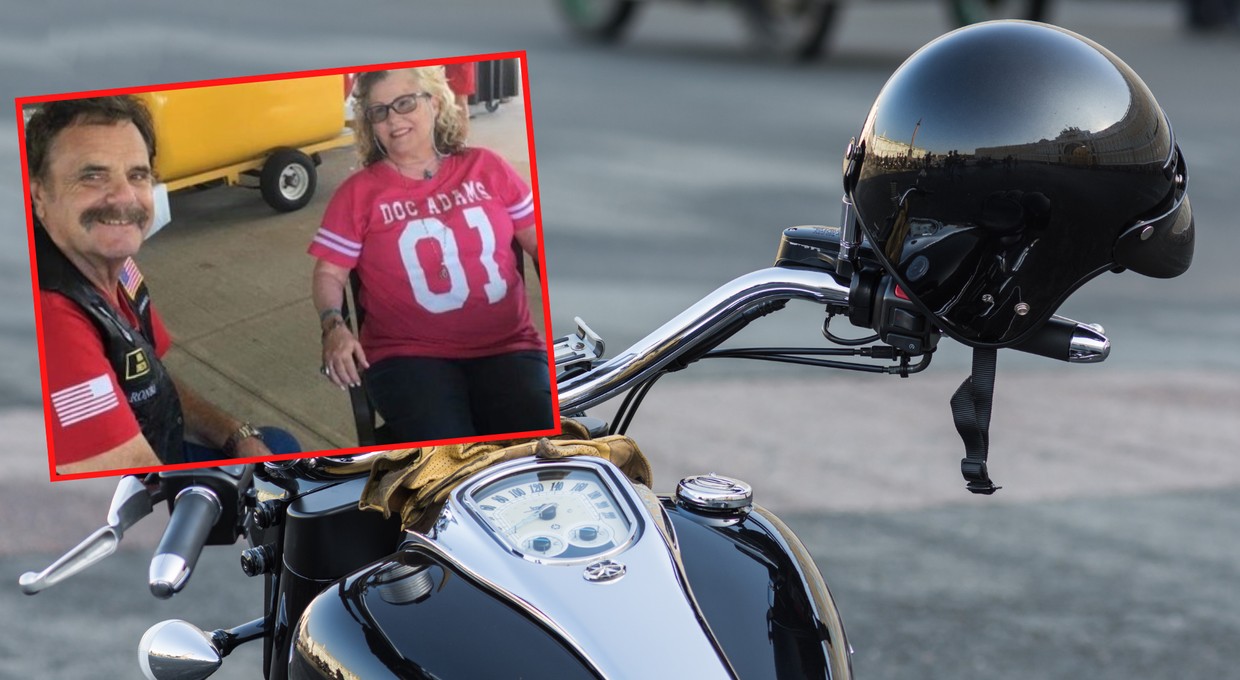 Motocyklista i jego żona zginęli w wypadku. On całe życie walczył z obowiązkiem jazdy w kasku