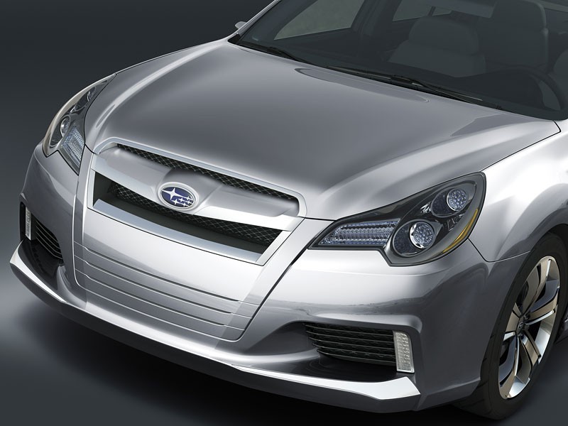 Detroit 2009: Subaru Legacy Concept – zapowiedź nowej generacji