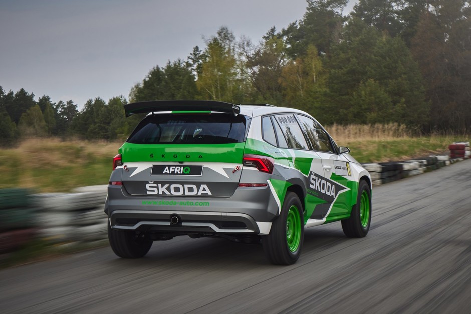 Rajdowa Skoda Afriq stworzona przez studentów z Mladej Boleslavi
