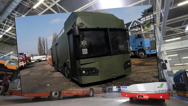 Trudno uwierzyć, że to Solaris komunikacji miejskiej z Piły. Został przerobiony w Ukrainie