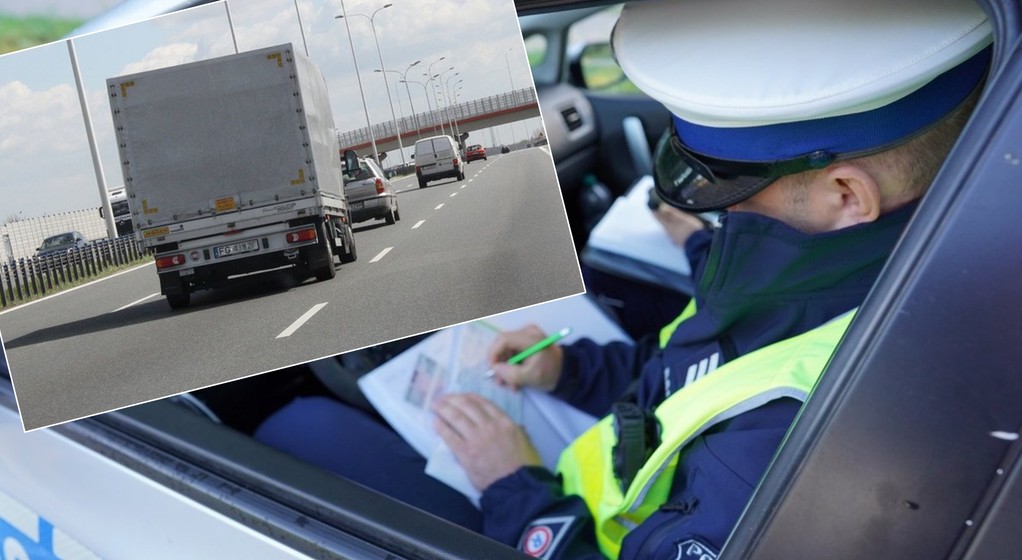Jazda środkowym pasem skończy się mandatem
