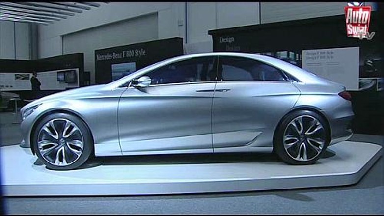 Mercedes F 800 Style: Zielona limuzyna przyszłości