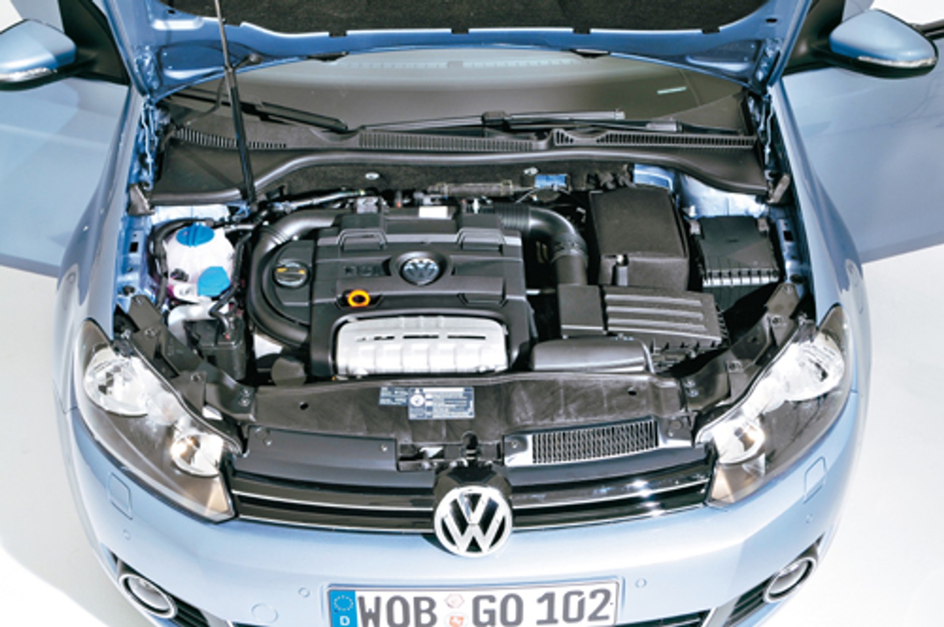 Golf VI kurtyna w górę!