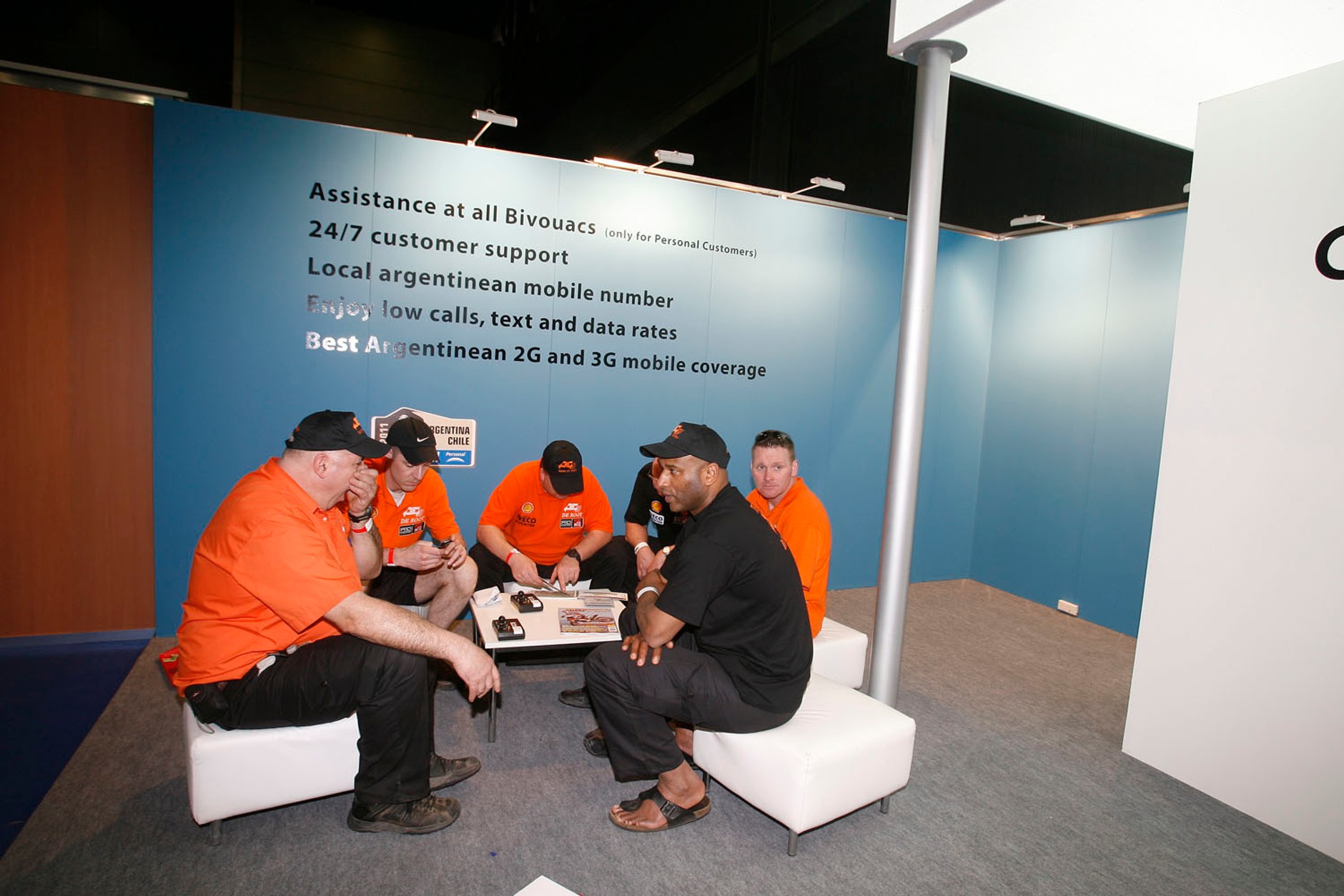 Buenos żyje Rajdem Dakar 2011 (Fot. Rallyworld©Willy Weyens)