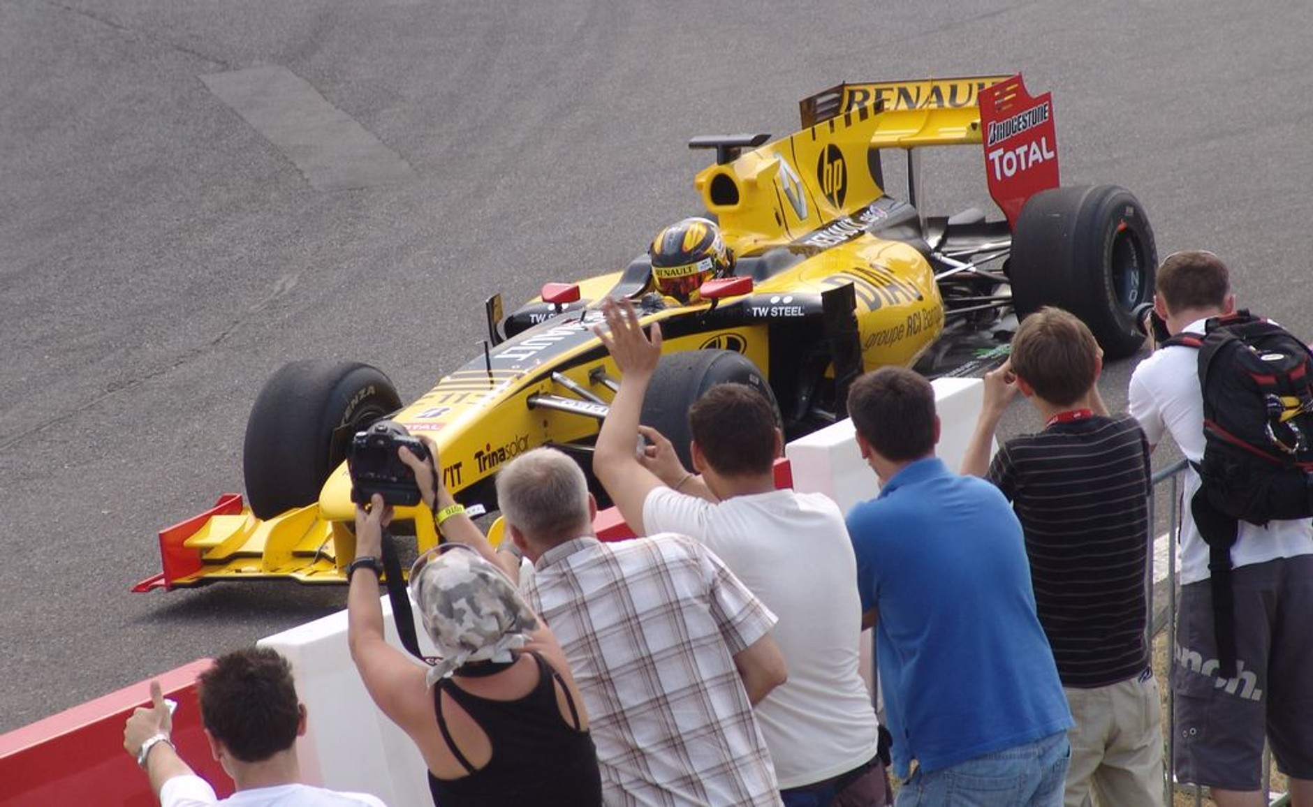 Kubica szalał na torze Poznań (galeria)