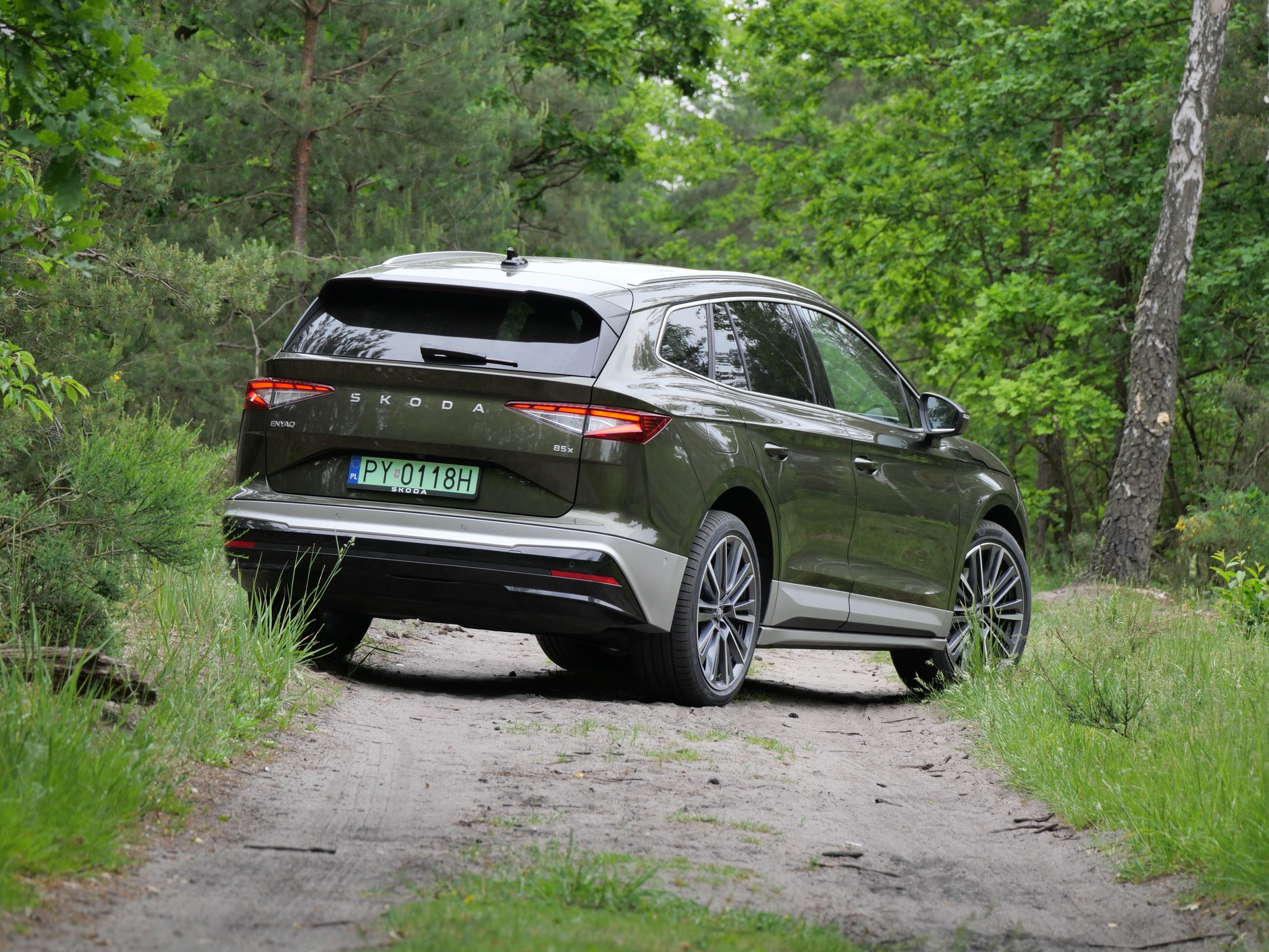 Skoda Enyaq 85x po face liftingu