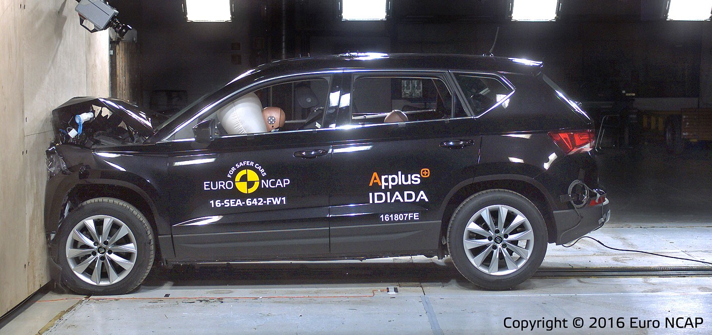 Seat Ateca – testy zderzeniowe Euro NCAP