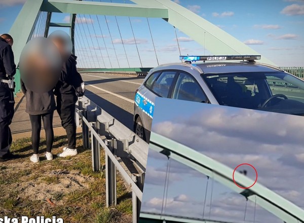To miała być romantyczna randka z nutką adrenaliny. Przeszkodziła im policja
