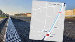 Ułatwienia na autostradzie A1 w kierunku Katowic. GDDKiA udostępniła kolejne odcinki