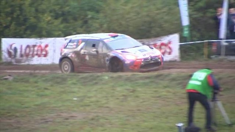 Pech Kubicy. Stracił koło i wycofał się z 70. Rajdu Polski