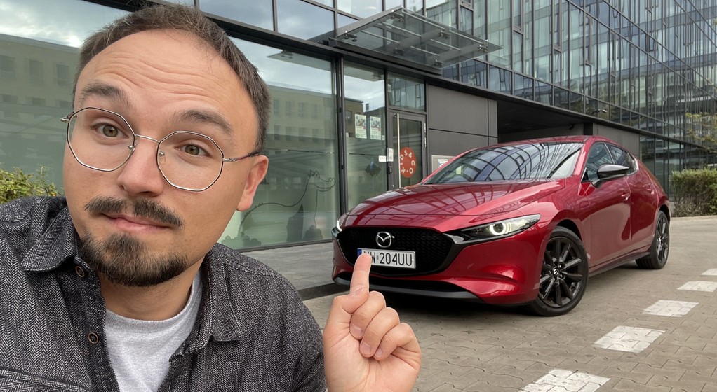 Testuję Mazdę 3 2.5 e-Skyactiv G z manualną skrzynią biegów