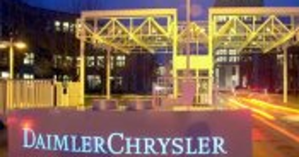 Dlaczego Daimler nie chce Chryslera?