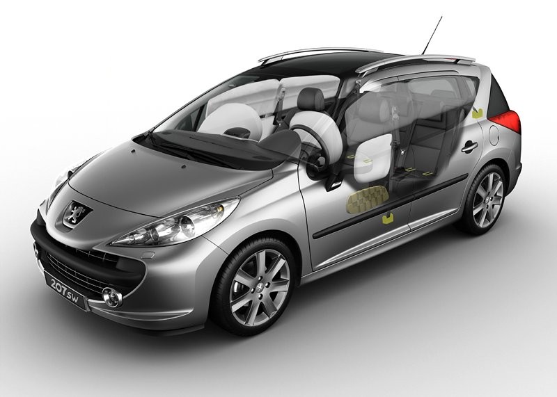 Peugeot 207 SW: małe kombi dopełnia gamę (wymiary, dane techniczne, fotogaleria)