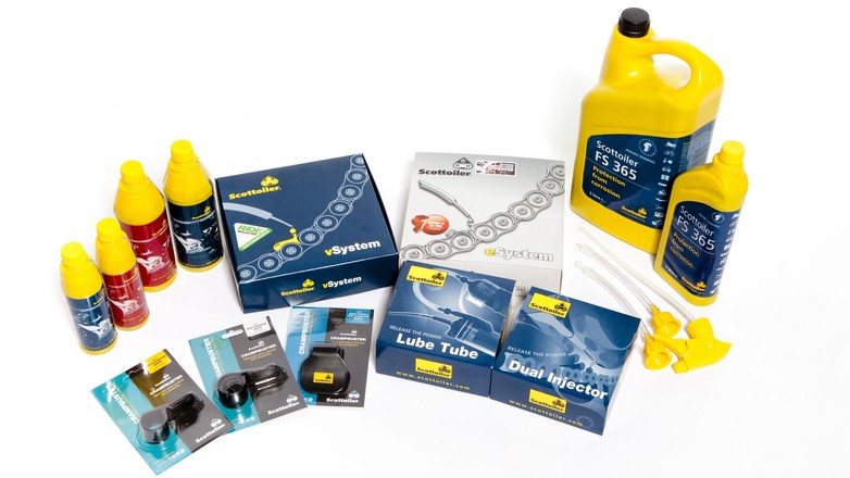 Zestaw do smarowania łańcucha motocyklowego Scottoiler