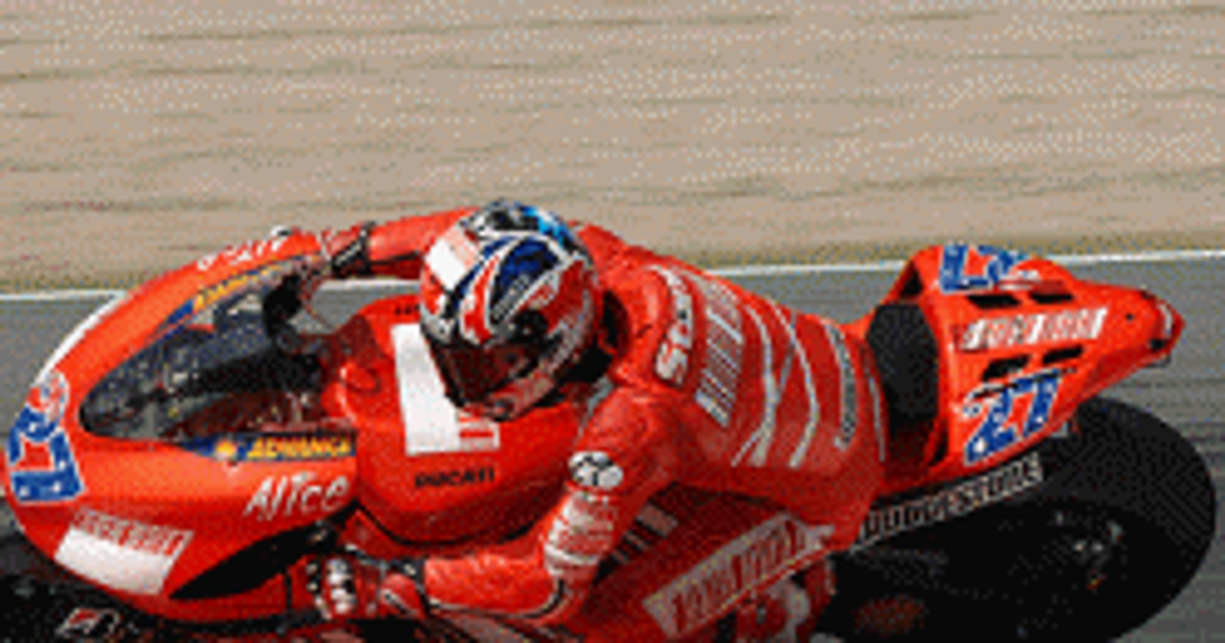 Moto GP: Casey Stoner na topie w Niemczech