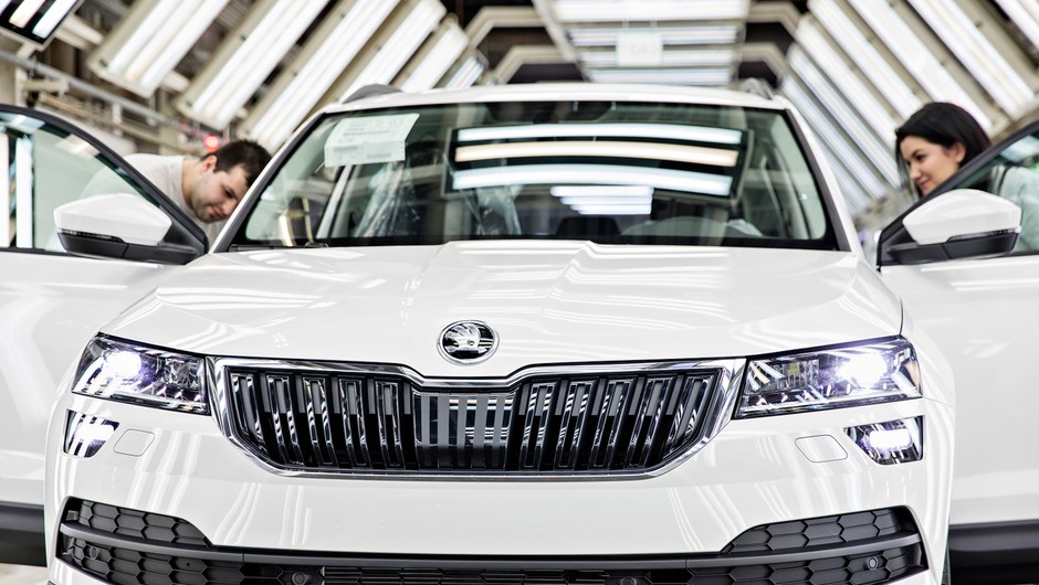 Skoda Karoq produkowana w Mlada Boleslav