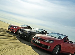 Audi A3 kontra BMW 125i i Volkswagen Golf: porównanie 3 kabrioletów