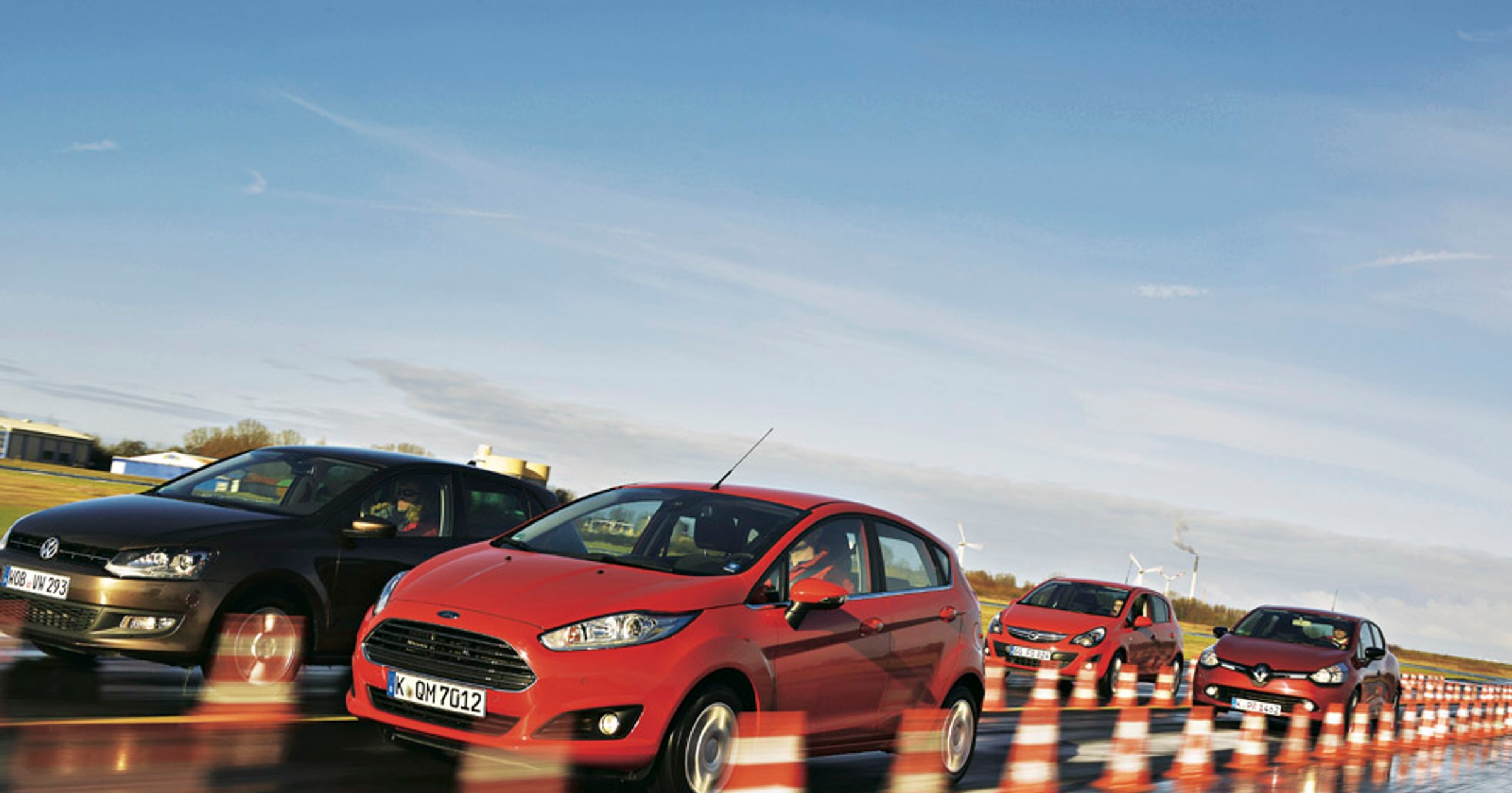 Ford Fiesta kontra Opel Corsa, Renault Clio i Volkswagen Polo: pojedynek w klasie B