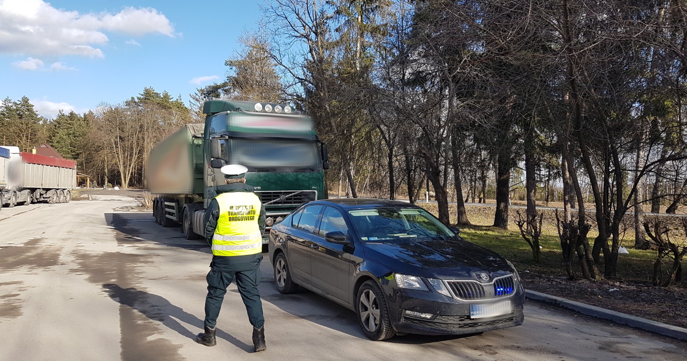 Kontrola ITD zakończyła się niecodziennym znaleziskiem. W kabinie znaleziono ciekawy woreczek