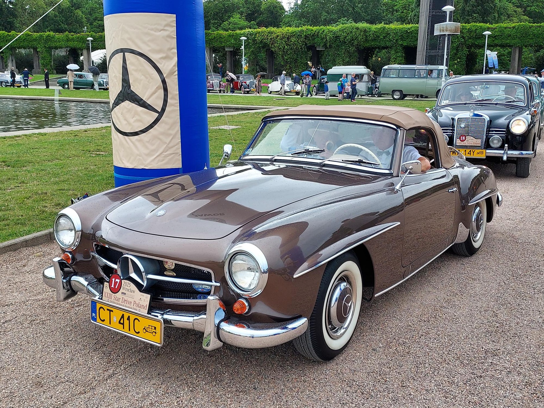 Zlot zabytkowych Mercedesów Wrocław 2025