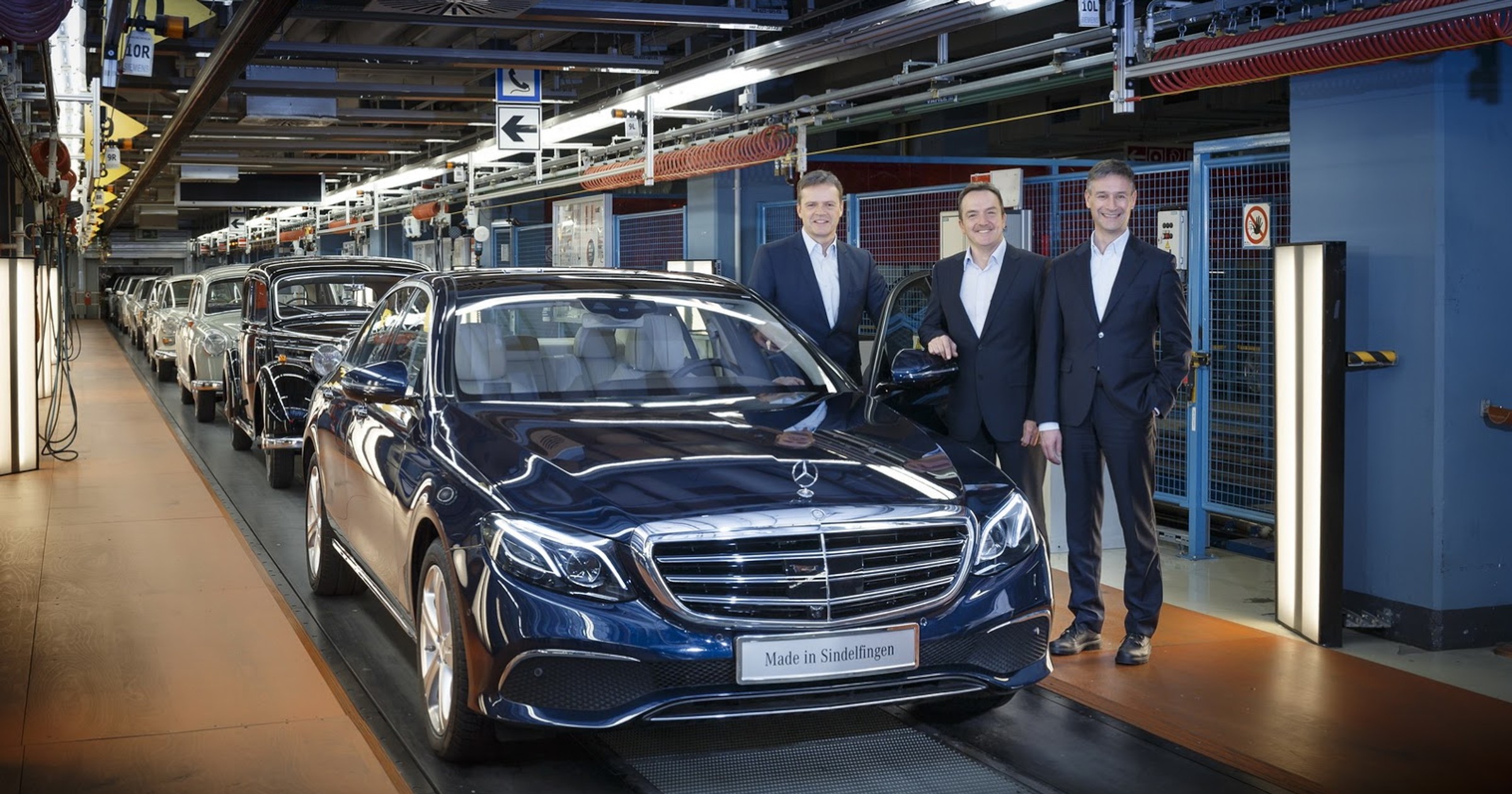 Nowy Mercedes-Benz Klasy E jest produkowany w Sindelfingen