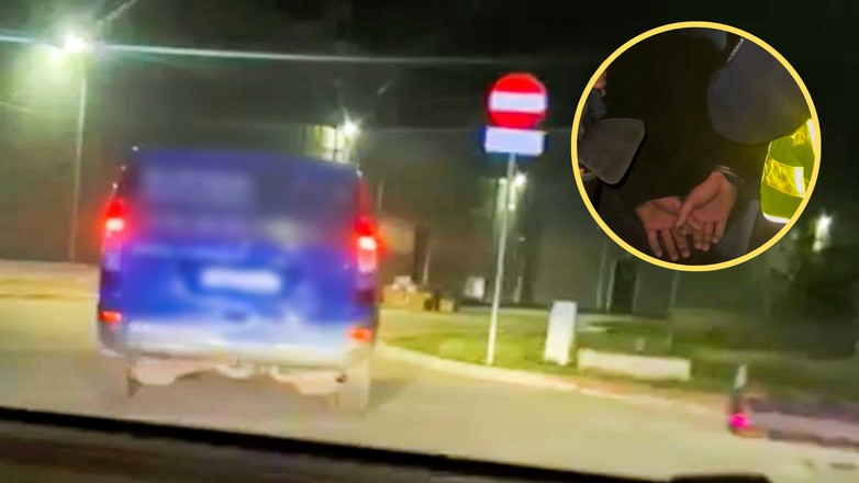 Szalona szarża 28-latka