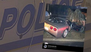 17-latek wziął Corvette rodziców. Finał miał miejsce w delikatesach