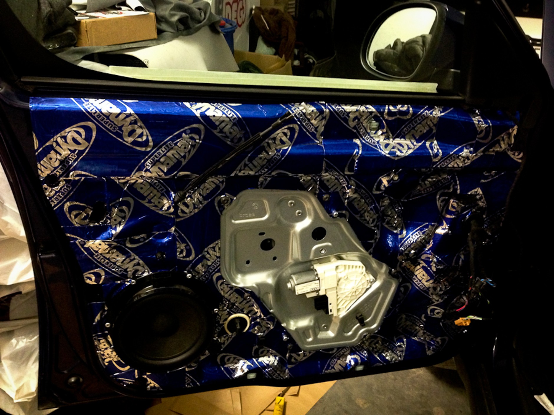 Druga warstwa mat w drzwiach Yeti