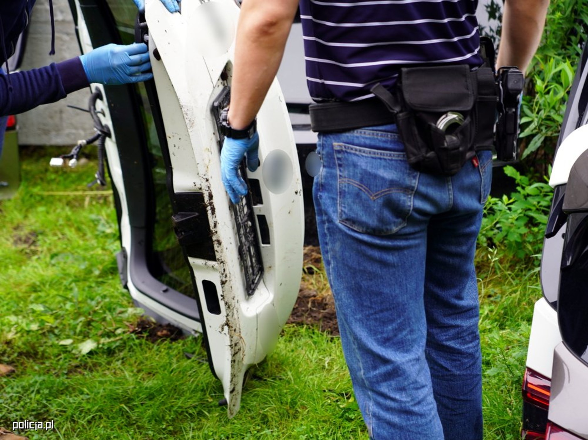 Policja złapała paserów pod Warszawą