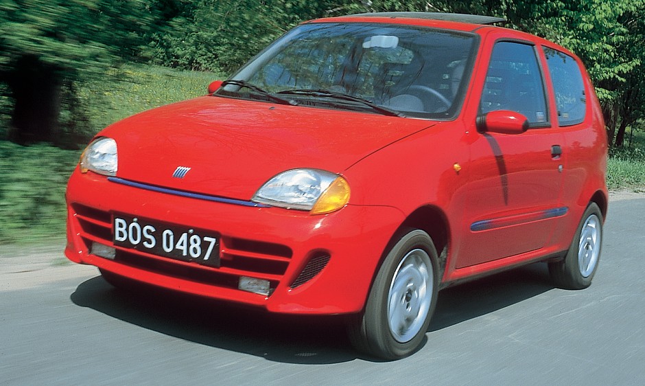 1. Fiat Seicento Sporting (1998-2003) - ceny niezwykle zróżnicowane