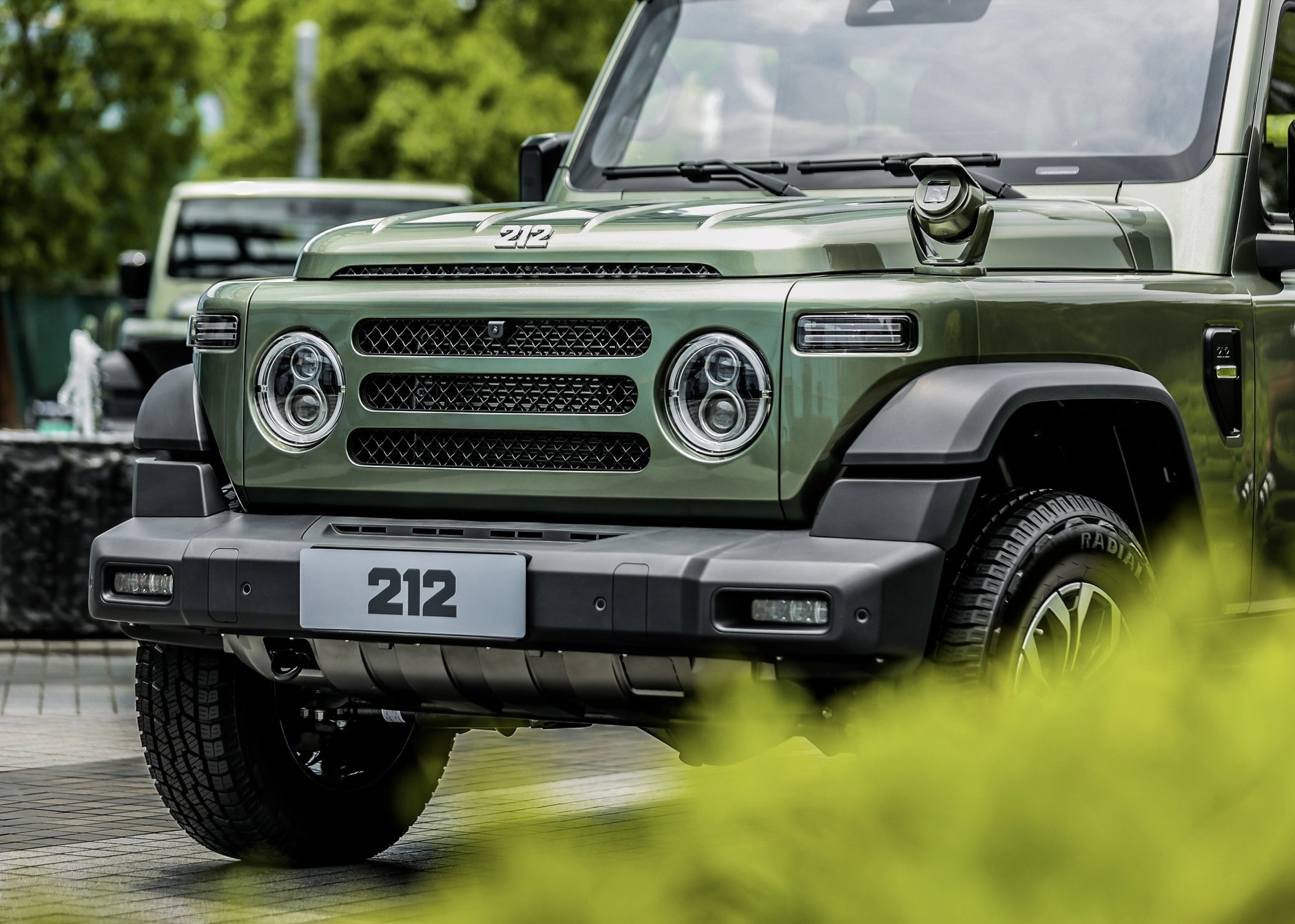 Chińskie auto terenowe 212 T01 firmy BAW