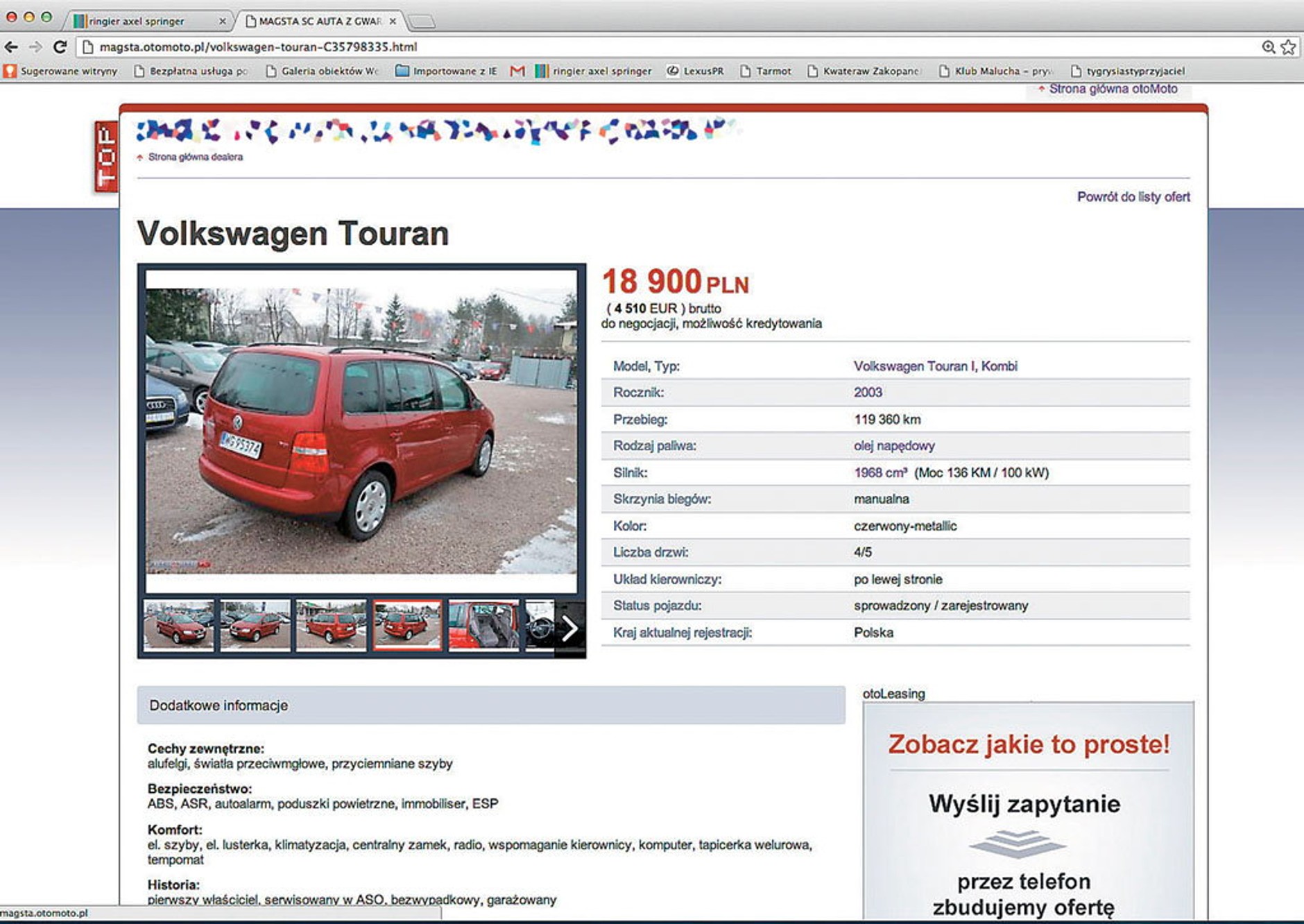 Kupujemy auto używane – jak nie dać się nabrać (Tak chcieli nas wkręcić)