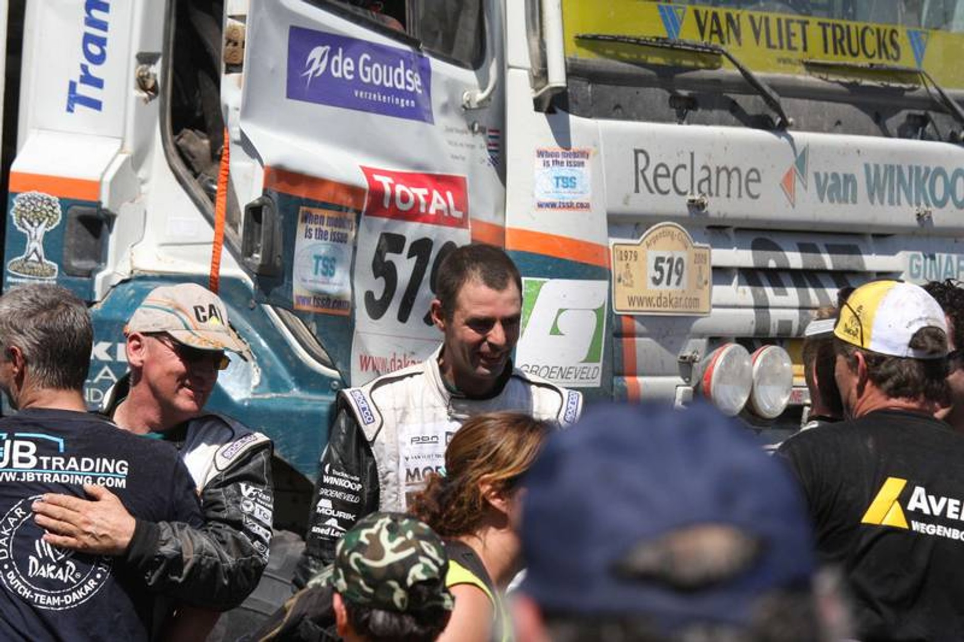 Rajd Dakar 2009: radość na mecie (fotogaleria 3.)