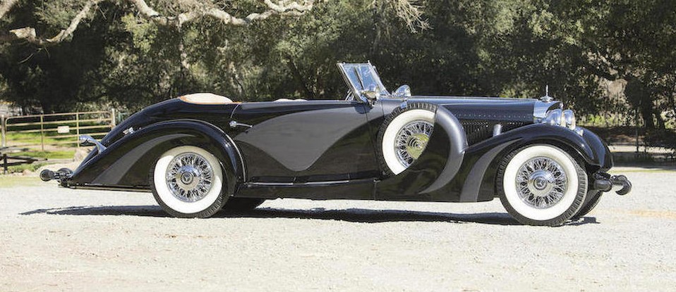 Mercedes 500 K cabrio z 1935 r.