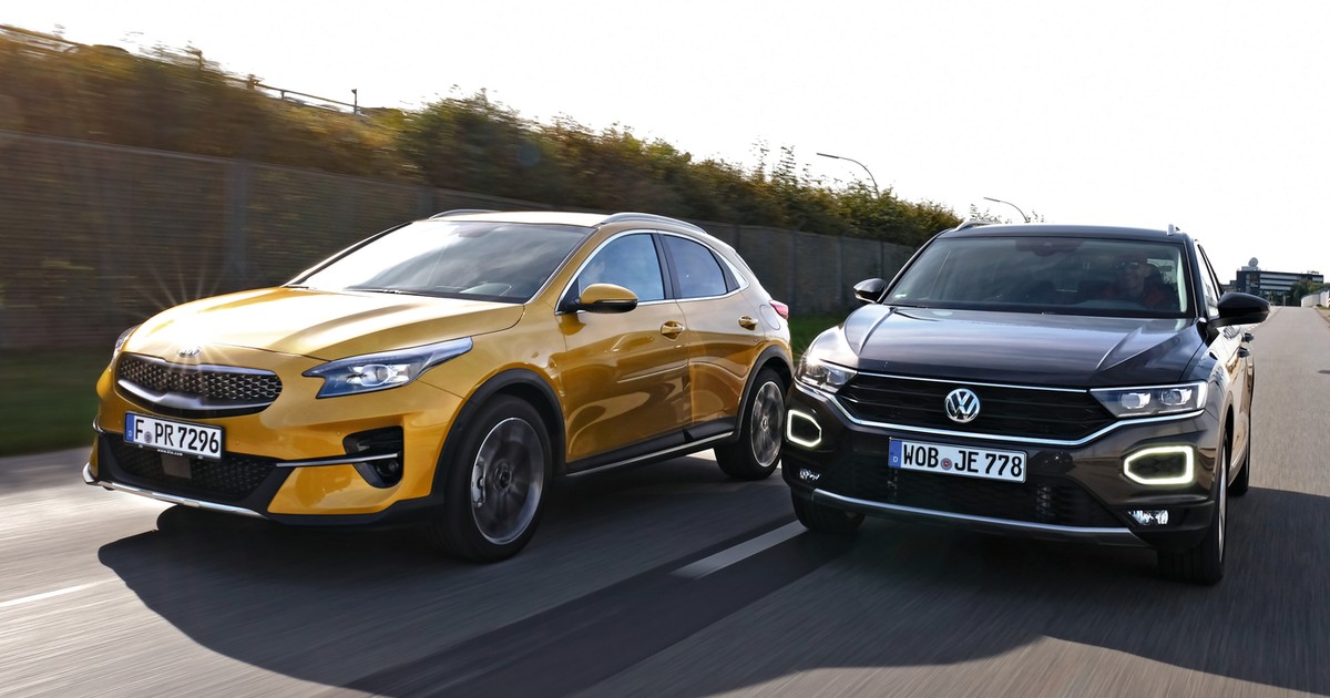 Porównanie: Kia XCeed 1.4 T-GDI kontra Volkswagen T-Roc 1.5 TSI