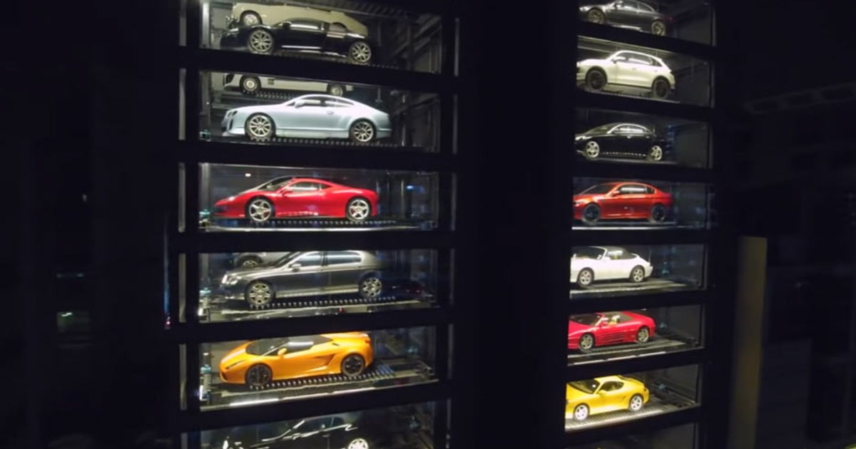 Alibaba automat z samochodami