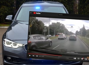 Niezrozumiałe zachowanie policjanta. Przypadek, czy celowe działanie, żeby ukarać kierowcę mandatem? [WIDEO]