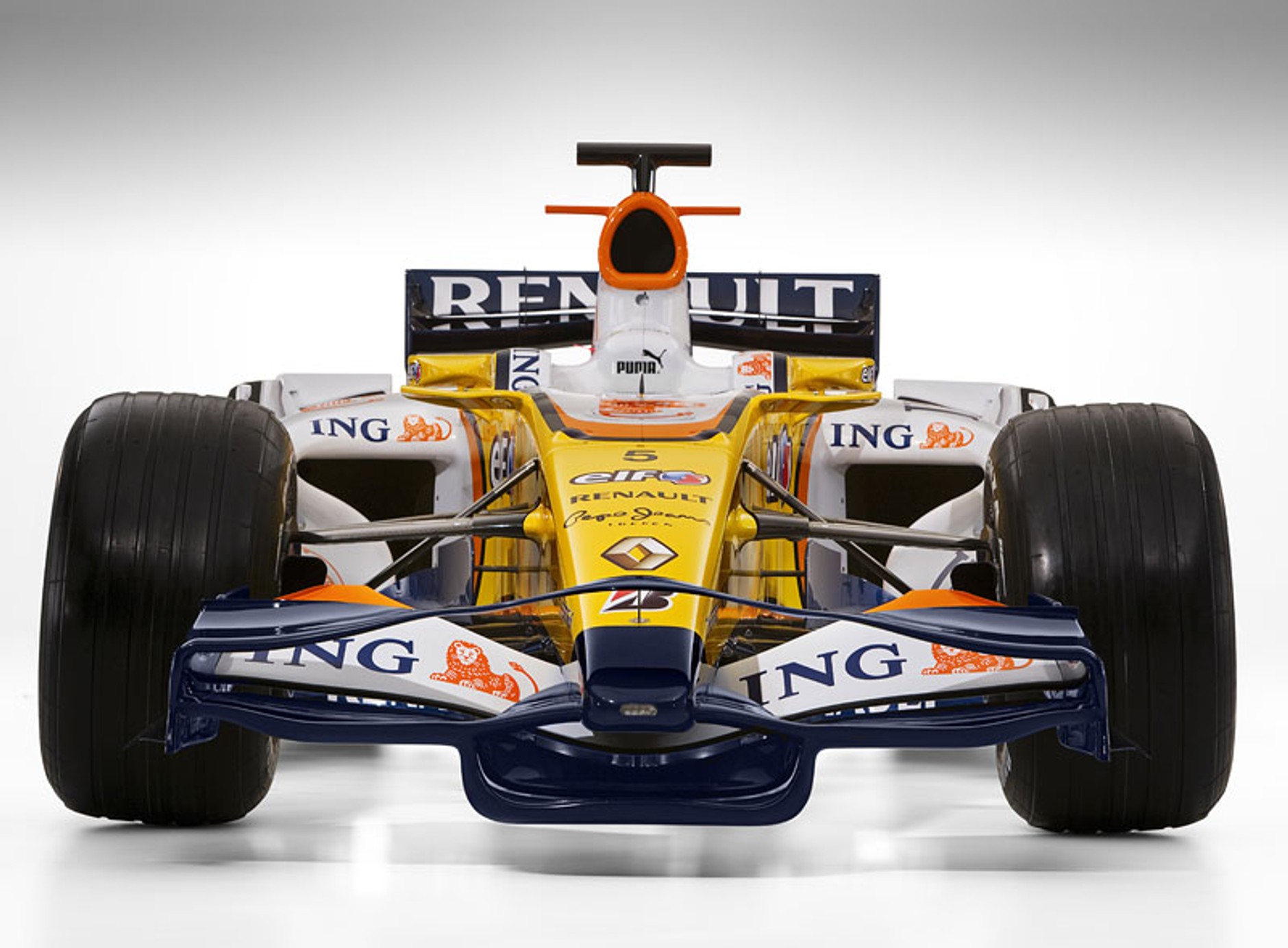 ING Renault F1 Team 2008 - kierowcy, historia