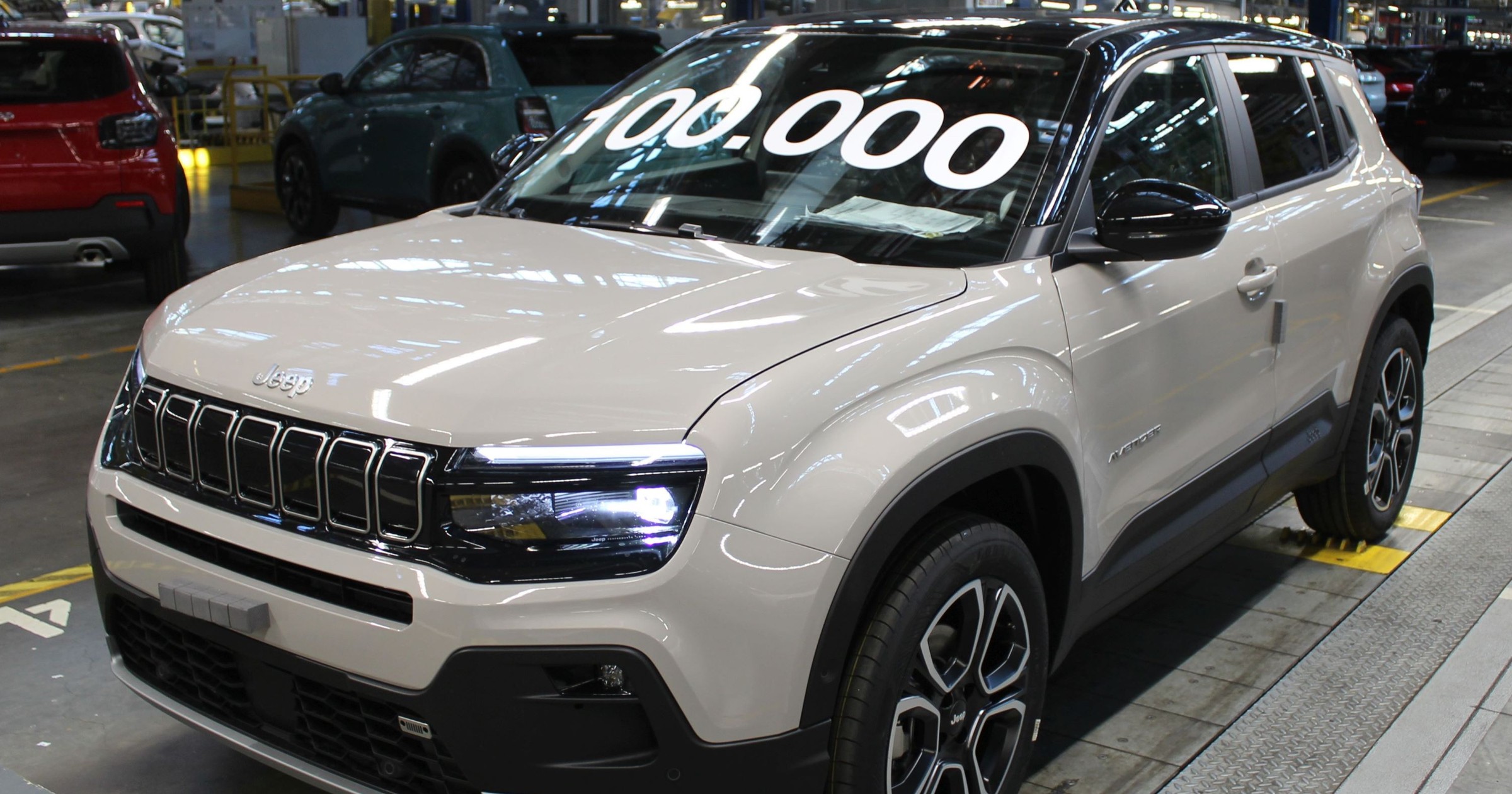 100-tysięczny Jeep Avenger z fabryki w Tychach