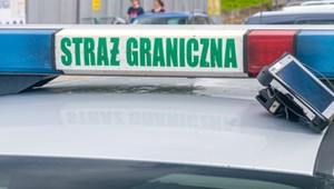 Straż Graniczna musiała uruchomić blokadę przejścia, by go zatrzymać